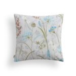 Cojin flores azules