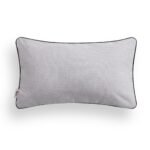 Cojin gris cordon negro