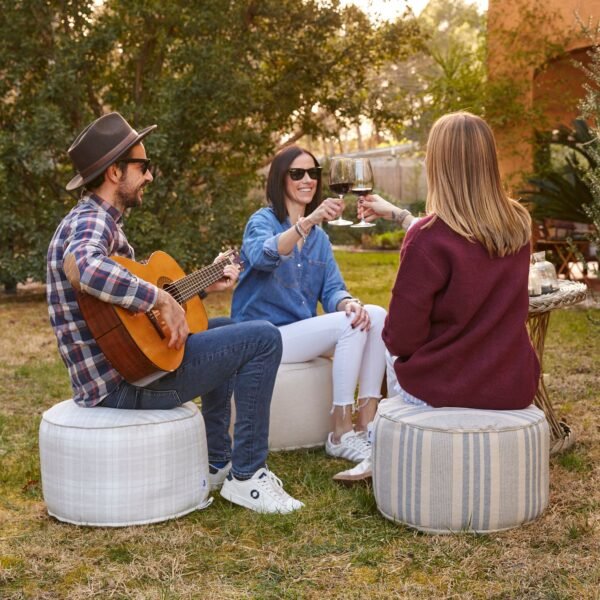 Puf Redondo Ovalo 50 cm