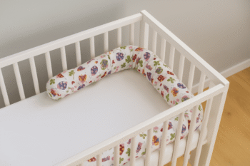 Protector Cuna Insectos Blanco 250cm