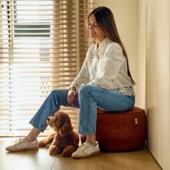 Puf Redondo Ovalo Sense 50 cm