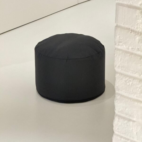 Puf Redondo Negro 40 cm