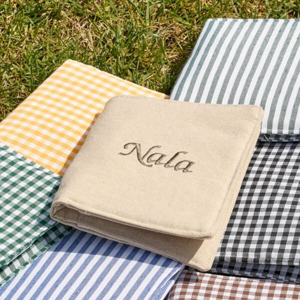 Portadocumentos Beige para Perros