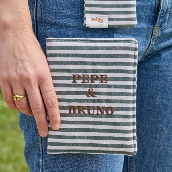 Portadocumentos Rayas para Perros