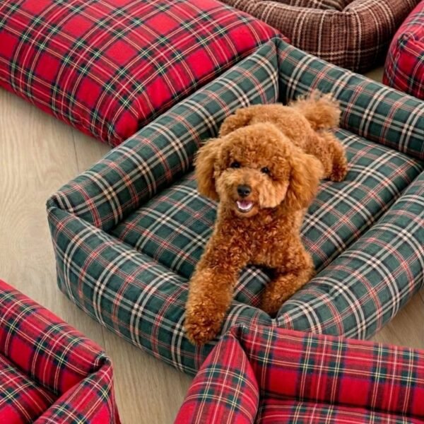 Cama para Perros Refugio Tartán