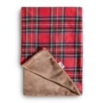 Manta Tartan Rojo Quac