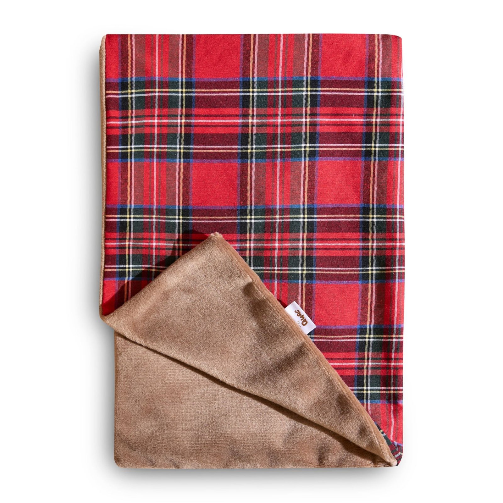 Manta Tartan Rojo Quac