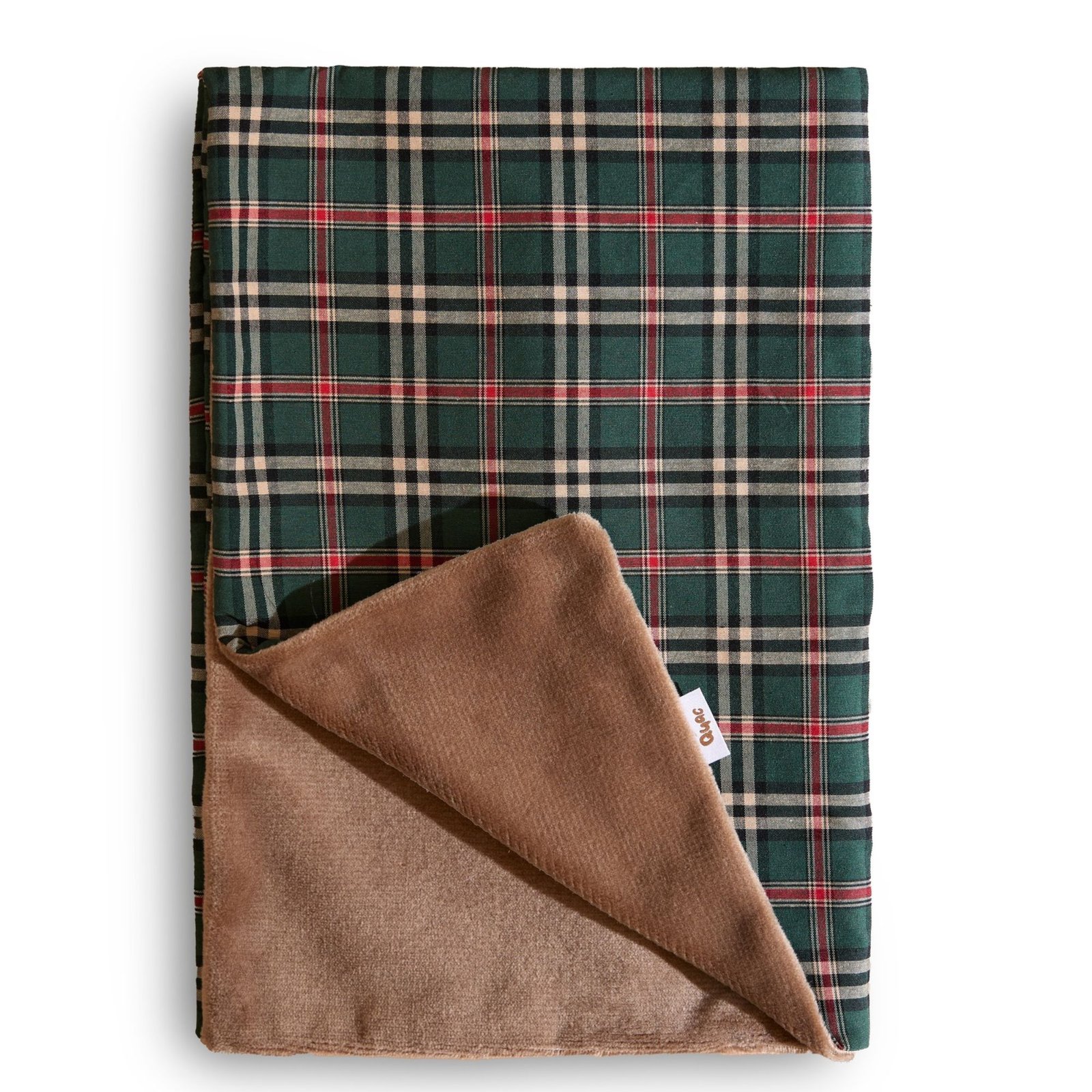 Manta Tartan Verde Quac